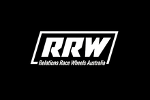 Black background with 'RRW Relations Race Wheels Australia' logo